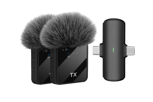 2 en 1 micrófono Semi-Profesional