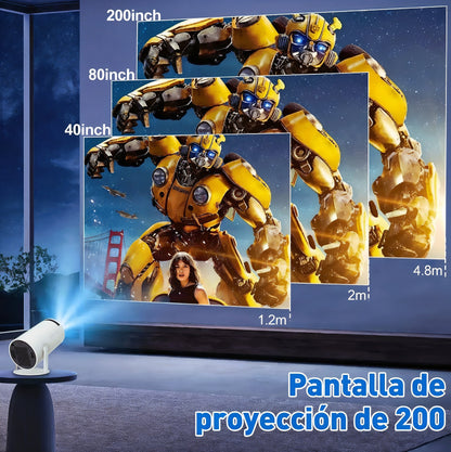 🎬 ¡Uniki® - Proyector Profesional HD 4K Con Sistema Android +4,000 apps WiFi Bluetooth ✨📺