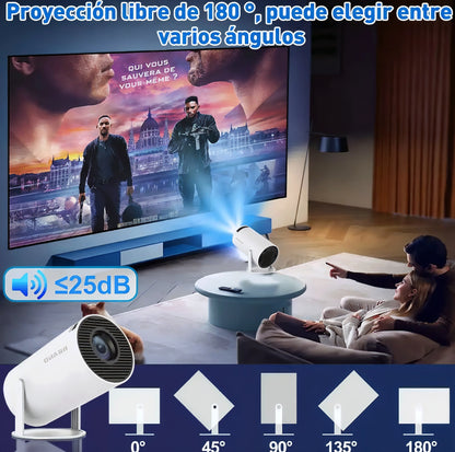 🎬 ¡Uniki® - Proyector Profesional HD 4K Con Sistema Android +4,000 apps WiFi Bluetooth ✨📺